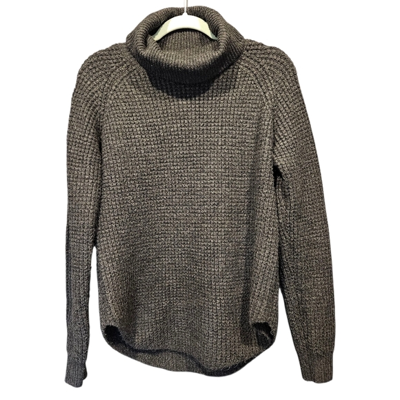 Women's Kühl Kuhl Sienna Turtleneck Pullover Sweater Gray Knit Small - Picture 1 of 16